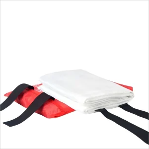 Portable 1.2m*1.2m Uncoated Fiberglass Fire Retardant Fire Blanket for Gas Station With CE Certification