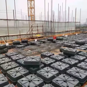 Precast Concrete Hollow Floor Formwork Thin wall Square Box Building Materials