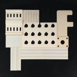 Precision Machining 99% Alumina Ceramic Part Custom made Industrial Alumina Ceramic Component