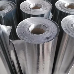 Pressure Sensitive Aluminum Foil Glass Fiber Roll for Wrapping Exhaust Pipes and Engine Bay Thermal Protection