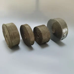 Professional Manufacturer High Temperature Basalt Fiber Insulation Lagging Wrap Basalt Fiber Tape