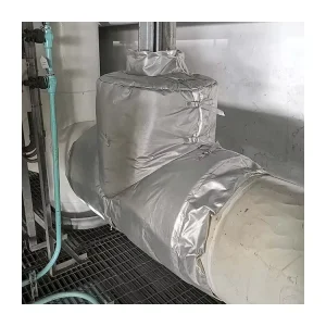 Professional Standard Thermal Insulation High Temperature Heat Shield Industrial Pipe Insulation Jacket