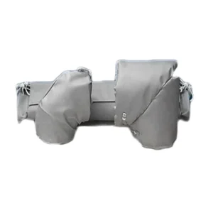 Professional Standard Thermal Insulation High Temperature Heat Shield Industrial Pipe Insulation Jacket