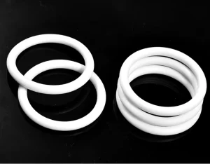 Pure PTFE Sealing Flange Gasket High Temperature Resistant Encapsulated O Ring