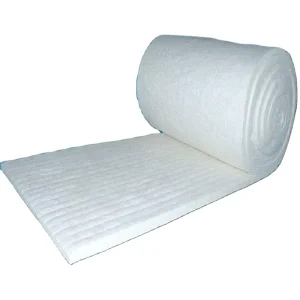 Pure White 1260c 128 kg High Temperature Heat Insulation Ceramic Fiber Blanket