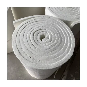Pure White Ceramic Fibre Blankets for High Temperature Kilns Industrial Furnace Liners 1050C Working Temperature 6-60mm