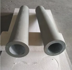 Recrystallized Silicon Carbide Ceramic Protection Tube SIC Sleeve Ceramic Pipe