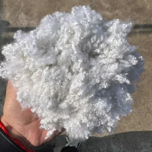 Recycled Siliconized 7D 51mm Fiber Grade Hollow Filling Material Mattress Pillow Toy Polyester Staple Fiber Filling