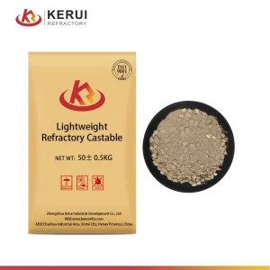 Refractory Castable Supplier Customizable Grades Lightweight Mullite Cement Insulating Castable