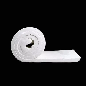 Refractory Ceramic Fiber Blanket 10mm 20mm 30mm Thickness Aluminium Silicate Needled Insulating Wool Sheet Warehouse