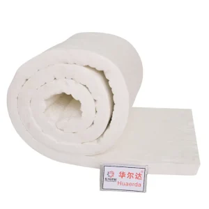 Refractory Ceramic Fiber Blanket 1260℃ 1600℃ High Temp Thermal Insulation Roll for Furnace Industrial Pipeline Factory