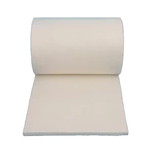 Refractory Ceramic Fiber Blanket High Handling Strength Pure White ISO9001 Certified Eco Friendly Low Thermal