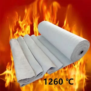 Refractory Ceramic Fiber Cloth Thermal Insulation Fabric for High Temperature Industrial Applications