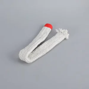 Refractory Ceramic Fibre Twisted Rope Heat Insulation Sleeve for Machine Protection Custom Dimensions