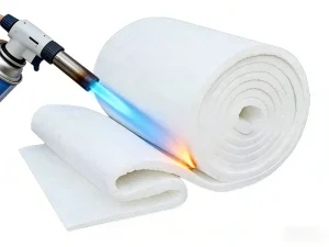 Refractory Fiber Wool for Fireproofing and Thermal Insulation 1260 Alumina Silicate Ceramic Fiber Blanket