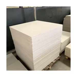 Refractory HZ Grade Ceraboard 1260 High Al2O3 Ceramic Fibre Board 3-5m Fiber 0.19 W/mK Thermal Conductivity 1350C Working
