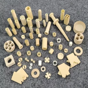 Refractory Kiln Furniture Cordierite Ceramic Components Cutting Low Thermal Expansion Custom Sizes for Industrial Applications