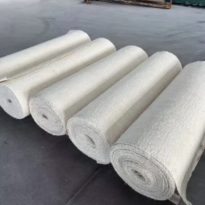 Refractory Thermal Ceramic Fiber Cloth Fabric Fireproof Industrial Kilns Sisal Plain Mesh for Polishing Wheels Decoration