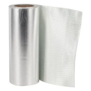 Reinforced Grid Cloth Glass Fiber Fire Retardant Cotton Blanket Heat Insulation Glass Fiber Fireproof Cloth