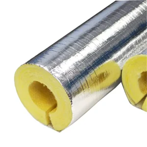 Reinforced Industrial Kiln Use Glass Fiber Fiberglass Pipe and Duct Insulation with 5+ Year Warranty