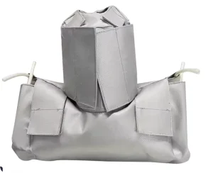 Removable Valve Fiberglass Pipe Insulation Cover Sound and Heat Insulation Jacket for Exhaust Pipes