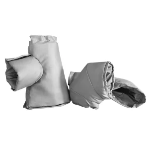 Reusable Fiberglass Cloth Pipe Thermal Insulation Jacket 70 1000 Temperature Resistance