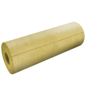 Rock Fiber Wool Pipe Insulation High Density 80-160kg/m3 for Industry Pipeline Insulation Rock Mineral Wool Pipes