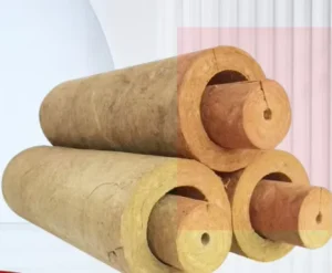 Rock Wool Pipe for Industrial Insulation Pipe Construction Building Thermal Insulation Material
