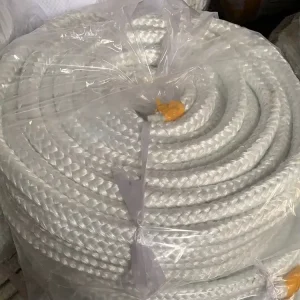 Round Braided Glass Fiber Rope for Insulation