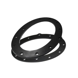 Rubber Gasket Flange Sealing Gasket with Bolt Holes Steel Structure AiSi Standard 1% Tolerance