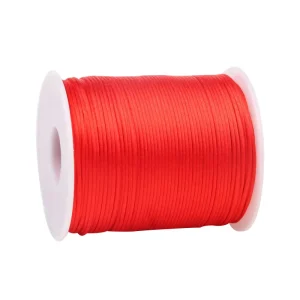 Rubber String Cord Macrame Braided Jewelry Making Necklace Bracelet Bags Garment Shoes Beads Eco Friendly Waterproof High Hat