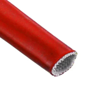SCG High Temperature Resistant Fire Retardant Fiberglass Silicone Sleeving for High Voltage Applications Bending Cutting