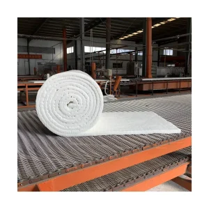 SUNTHERM CE Certified Aluminum zirconium Ceramic Fibre Blanket HAZ Grade 1200C Working Temperature for Industrial Furnace Liners