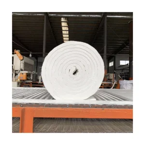 SUNTHERM Pure White Customizable Soluble Fiber Blanket for Ceramic Shuttle Kiln 1260C High Temperature Resistance 6-60mm