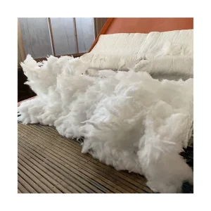 SUNTHRM HAZ Grade High Temperature Refractory Fireproofing Thermal Ceramic Fiber Bulk 45-46% Al2O3 3-5um Diameter for 1200C