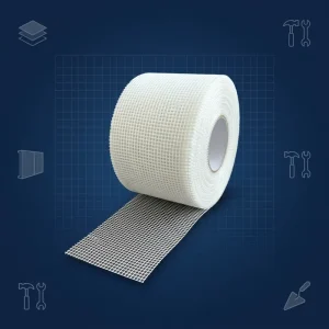 Self Adhesive Fiberglass Joint Tape for Gypsum Board Cracks and Insulation