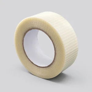 Self Adhesive Fiberglass Tape Without Residue Easy Tear High Tensile Strength Waterproof Seal Tape