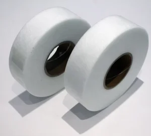 Self Adhesive Fiberglass Tissue Mat Tape Paperless Fiberglass Tissue Drywall Tape