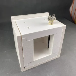 SiC Heating Furnace Chamber Ceramic Fiber Aluminum Silicate Refractory Module Furnace Lining