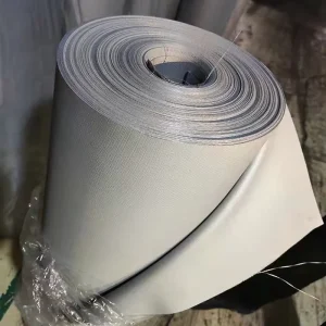 Silica Gel Fireproof Cloth High Temperature Fireproof Silica Gel Cloth One Side Thickened Flame Retardant Glass Fiber Cloth
