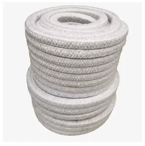 Silica Rope Gasket Sealing for Stoves and Fireplaces Ceramic Fiber Braided Rope