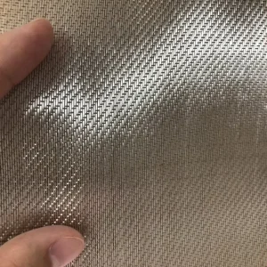 Silicone Coated Basalt Fiber Cloth Exhaust Pipe Insulation Basalt Fire Insulation Cloth Fabric