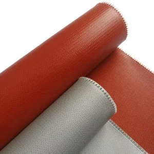 Silicone Coated Fiberglass Fireproof Fabric High Temperature Resistant Silicone Fire Cloth for Welding Blanket