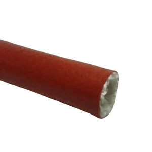 Silicone Coated Fiberglass Pyrojacket Industrial High Temperature Fire Sleeve Insulation Materials 7-25KV 350C