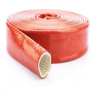 Silicone Coated Fiberglass Sleeve Fireproof Sleeve