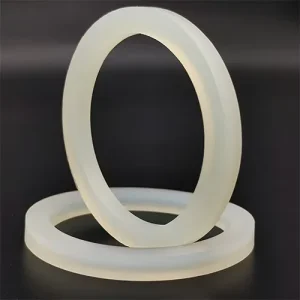 Silicone Flat Gasket Screw Sealing Ring High Temperature Resistant Soft Sealing Gasket