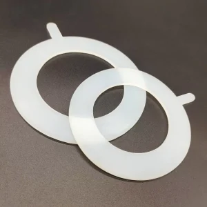 Silicone High Temperature Resistant Flat Gasket Waterproof and Oil Resistant Rubber Sealing Gasket