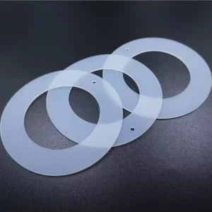 Silicone Parts OEM Factory Direct Sale Rubber Seal Ring Custom Size Flat Gasket for Cup Cover with Cutting Process