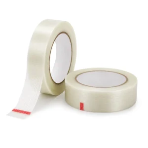Single Sided Glass Fiber Filament Tape Adhesive Paper Heavy Duty Reinforced Tape for Carton Sealing Bundling and Export Packing