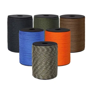 Soft Flexible 7 Strand 100ft Length Hand woven Tools Nylon Braided Rope